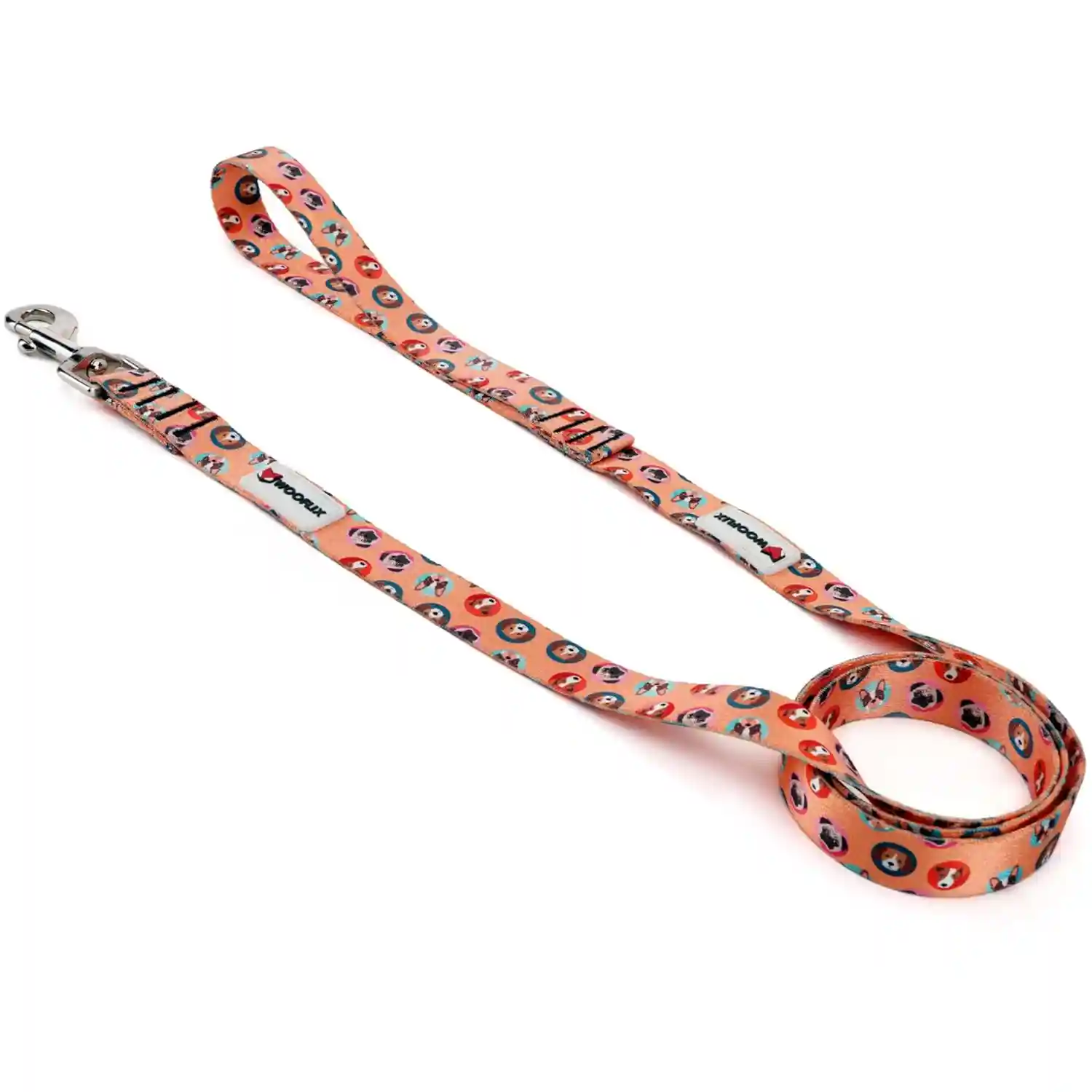 Wooflix Leash Dogo Orange - 5 Feet